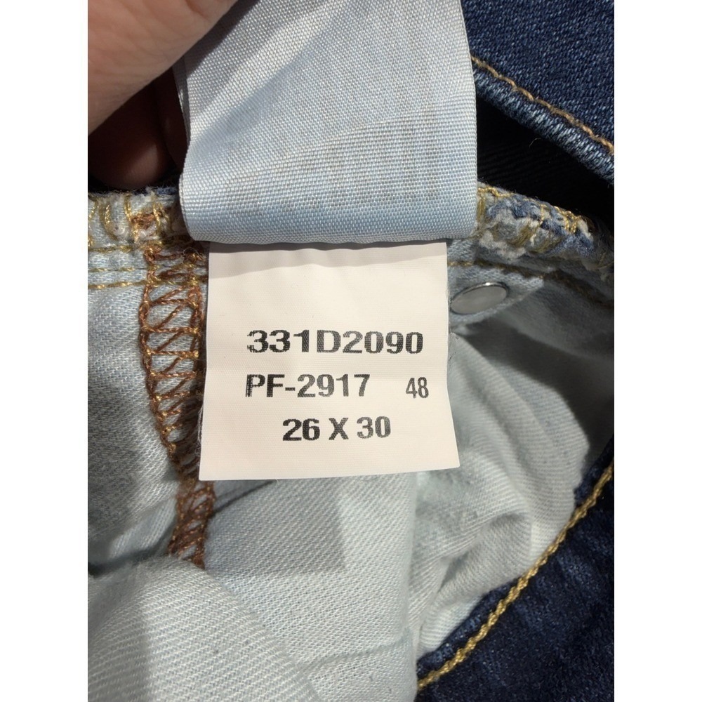 Hollister Epic Flex Skinny Jeans Dark Wash Denim 26x30 Mens Blue 331D2090 - Picture 4 of 8